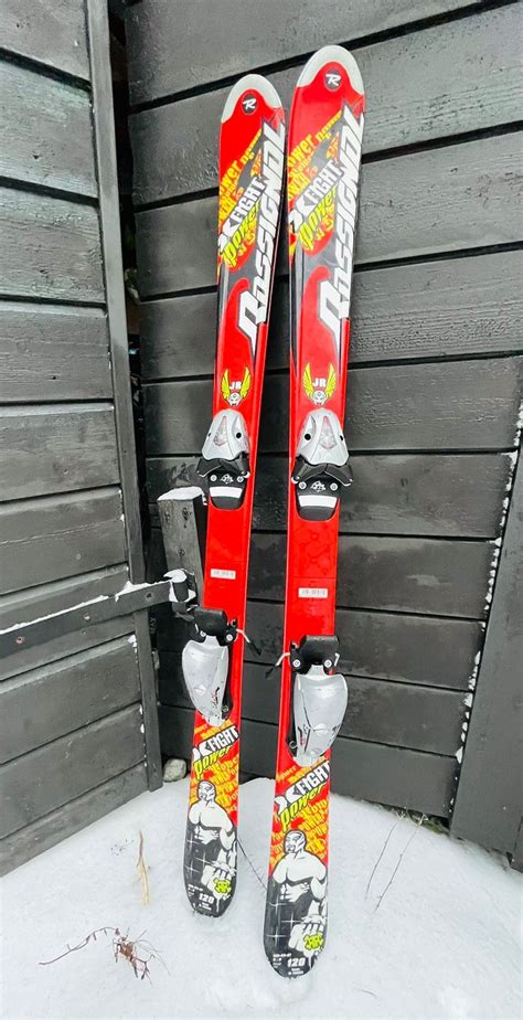 Rossignol carving ski 120cm og støvler str 23 FINN torget