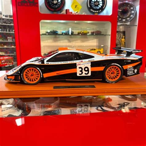 Modellino Auto Top Marques 1 12 Mclaren F1 Gtr Longtail Gulf 39 Davidoff Motorsport Maranello