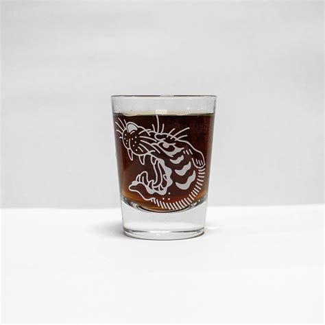 Shot Glass Tiger Theichistore