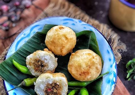 Resep Bola Singkong Isi Oncom Oleh Frielingga Sit Cookpad