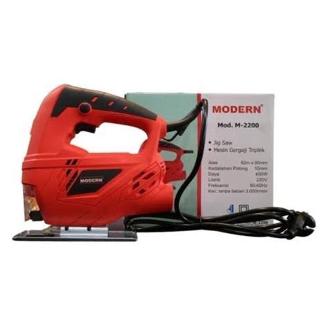 Jual Mesin Jigsaw Modern M2200 Mesin Pemotong Triplek Gergaji Triplek