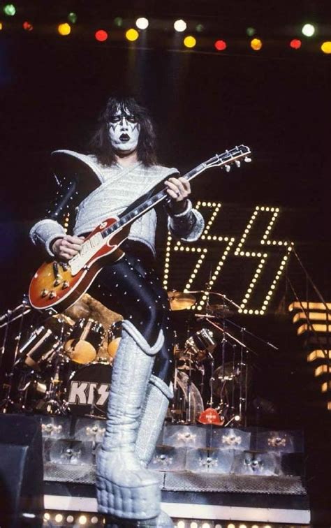 Pin By Johnny J On Kiss Ace Frehley Hot Band Kiss Band