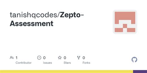 GitHub - tanishqcodes/Zepto-Assessment