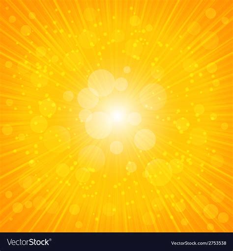 Yellow summer background Royalty Free Vector Image