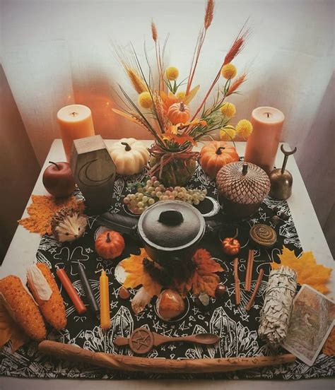 🍁 Blessed Mabon 🍁 #mabon #autumn #altar #sacredspace | Mabon, Samhain ...