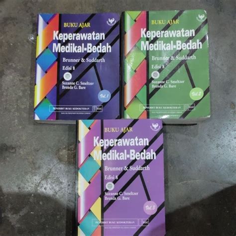 Jual Buku Ajar Keperawatan Medikal Bedah Jilid Ukuran Kertas A