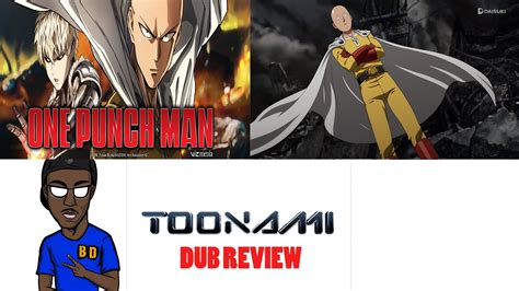 Review One Punch Man English Dub Episode Toonami Premiere Youtube