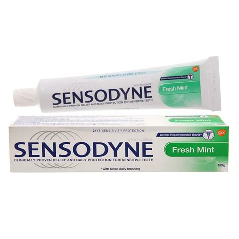 Sensodyne Toothpaste Fresh Mint Relieve Sensitive Teeth Hien Thao Shop