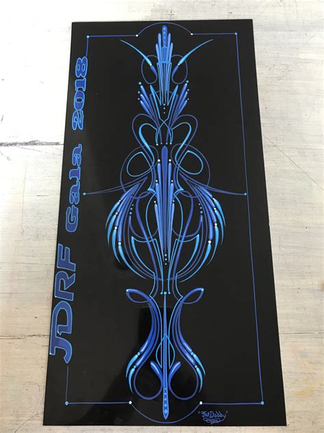 Pin On Fat Daddy Donut Boy Scroll Style Pinstriping