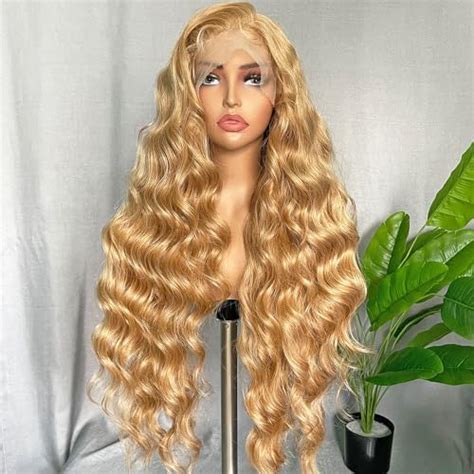 Amazon Soku Strawberry Blonde X Lace Frontal Wig Inch Body