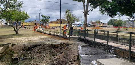 Informe Manaus Ponte De Ferro Da Avenida Das Torres Est Em Fase