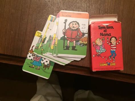 JEU DE CARTES JEU DES FAMILLES TOM TOM ET NANA Complet En Boite France