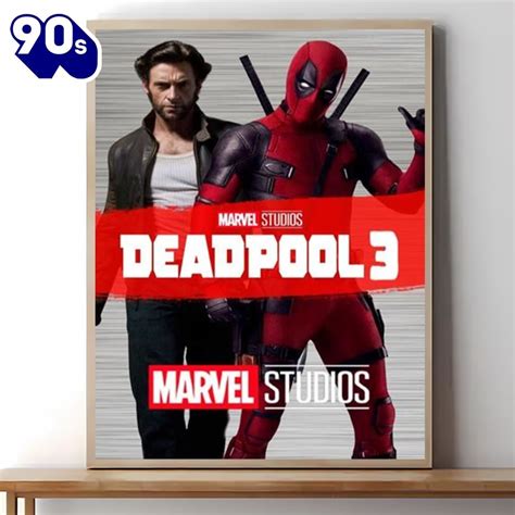 Deadpool 3 Movie Poster For Fans - Musicdope90s