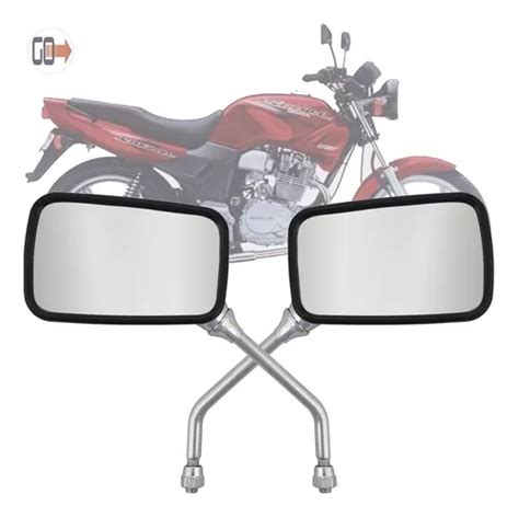 Retrovisor Cbx Strada Falcon Bros Gvs Par Frete Gr Tis