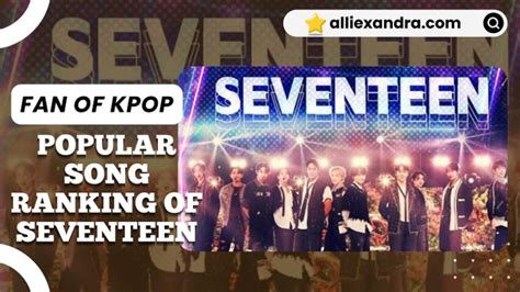 Seventeen Members Popularity Ranking 2023 Alliexandra Fan Of Kpop