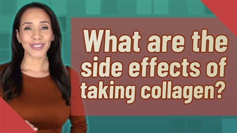 What Are The Side Effects Of Taking Collagen Youtube