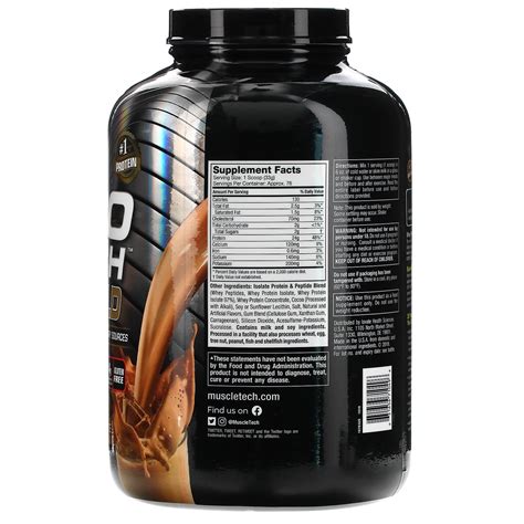 Muscletech Nitro Tech Whey Gold Double Rich Chocolate Lbs