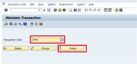 Creating Transaction Code For Table Maintenance Generator Sap Abap