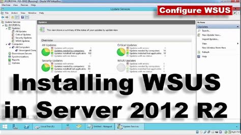 How To Configure Wsus In Windows Server R Installing And