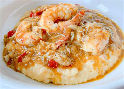 Charleston Shrimp And Grits With Crab Gravy Not Entirely Average