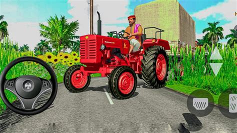 Indian Tractor Simulator 3d Indian Tractor Driving 3d Mahindra Tractor Driving Android