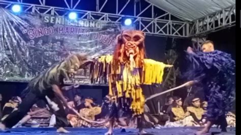 Kebal Pecut Tari Rampak Buto Gedruk Kebal Pecut Seni Barong Singo