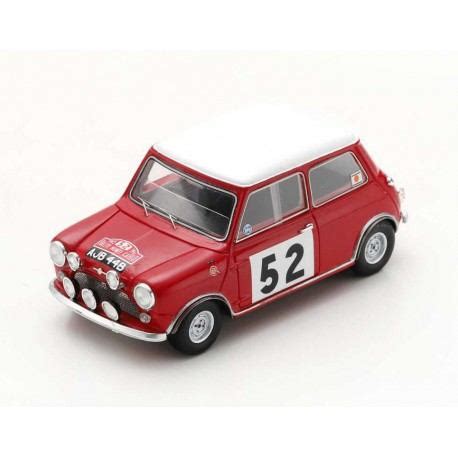 Mini Cooper S 52 Winner Rallye Monte Carlo 1965 Makinen Easter Spark