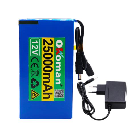 Super Rechargeable Portable Lithium Ion Battery DC Grandado