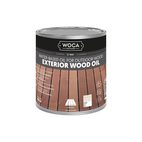 Woca Exterior Wood Oil White L