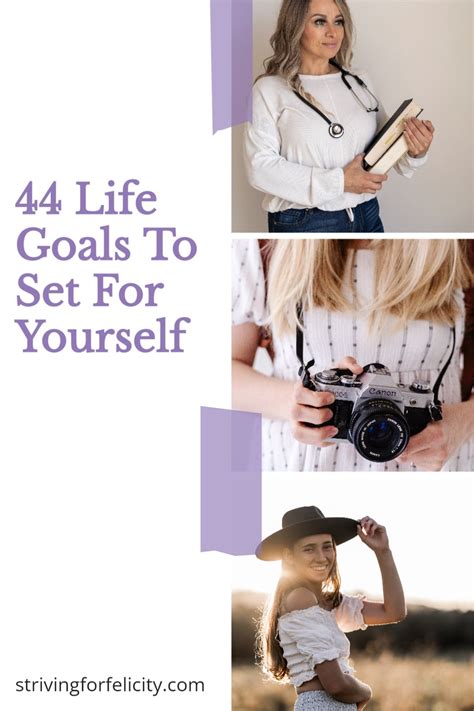 44 Examples Of Life Goals | Life Goals To Set For Yourself