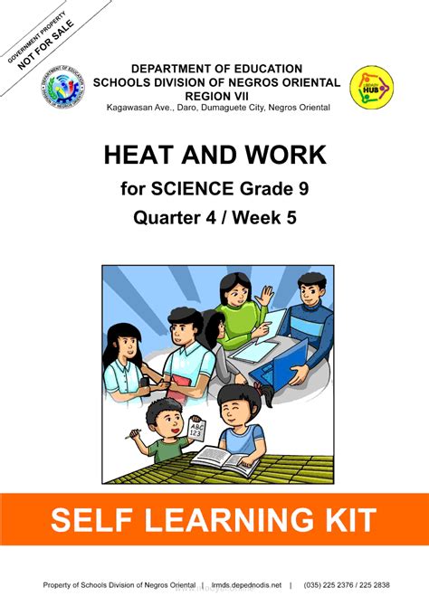 HEAT AND WORK For SCIENCE Grade 9 Quarter 4 Week 5 Grade 9 Modules