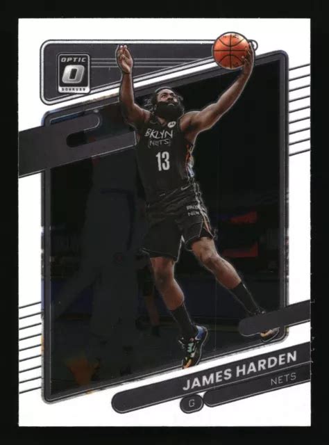 Carte De Basketball Donruss Optic James Harden Brooklyn