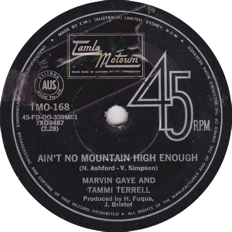 Marvin Gaye And Tammi Terrell Aint No Mountain High Enough Give A