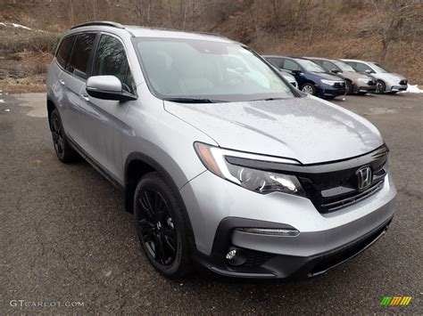 Lunar Silver Metallic 2021 Honda Pilot Special Edition AWD Exterior