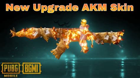 New Akm Upgrade Skin In Pubg Mobile Bgmi Wandering Tyrant Akm Lvl 8