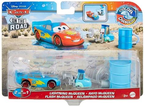 Buy Disney Cars Color Changers 2022 Cars On The Road Lightning McQueen ...