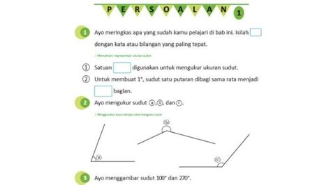 Kunci Jawaban Matematika Kurikulum Merdeka Kelas 4 Halaman 43 Mengukur