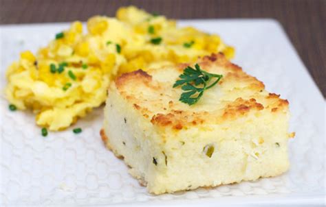 Cheesy Baked Grits Casserole Vegetarian Recipe MrBreakfast