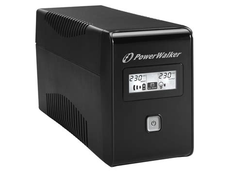 UPS POWERWALKER VI 850 LCD LINE INTERACTIVE 850VA 2X SCHUKO USB B LCD