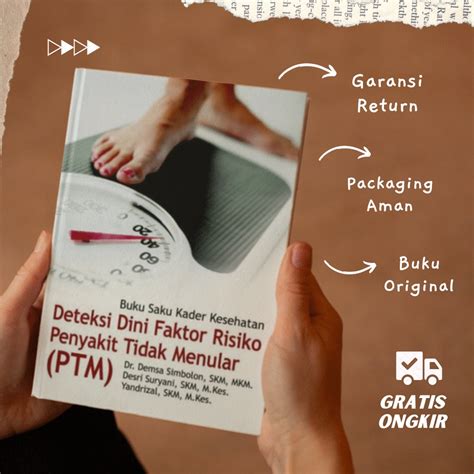 Jual Buku Deteksi Dini Faktor Risiko Penyakit Tidak Menular Ptm