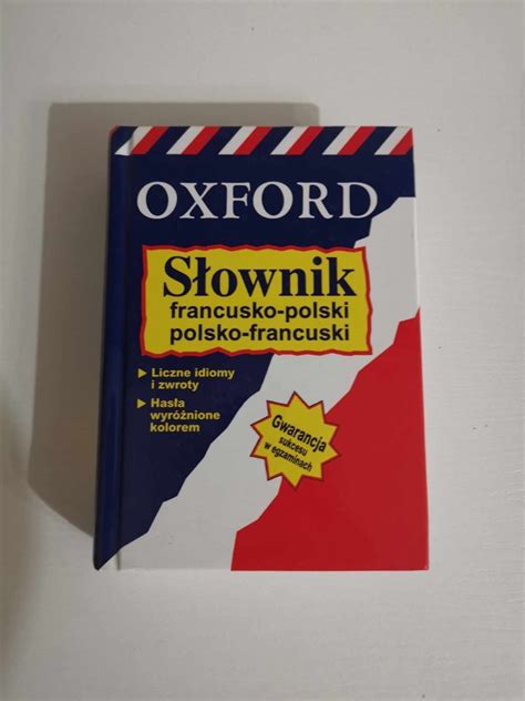 Słownik Polsko Francuski Niska cena na Allegro pl