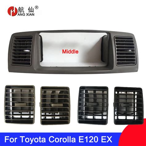 Car Air Conditioning Air Vent Outlet Panel Grille Cover Frame Fascia