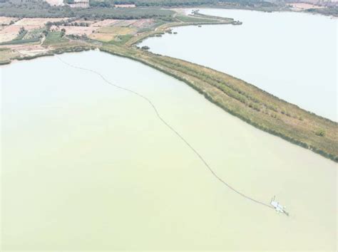 Inician Pruebas Preliminares De Dragado De La Laguna De Tuxpan En Iguala