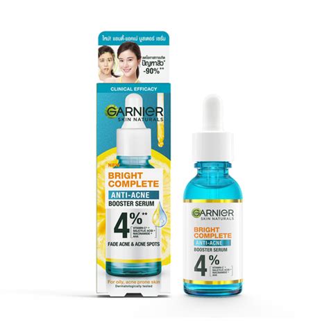 Garnier Skin Naturals Bright Complete Anti Acne Booster Serum ลด 34