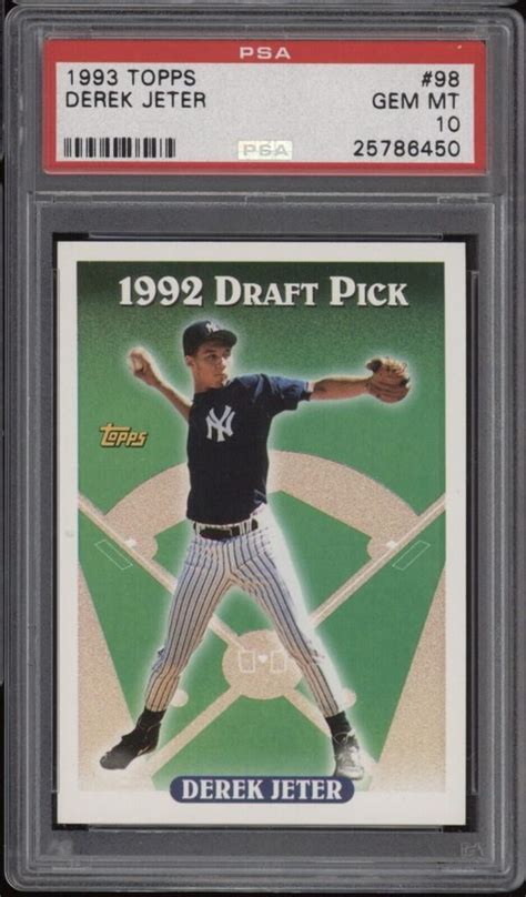 Derek Jeter Rookie Cards A Collector S Guide To Investment And Rarity