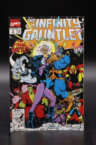 Infinity Gauntlet St Print Ron Lim Cover Art Jim Starlin