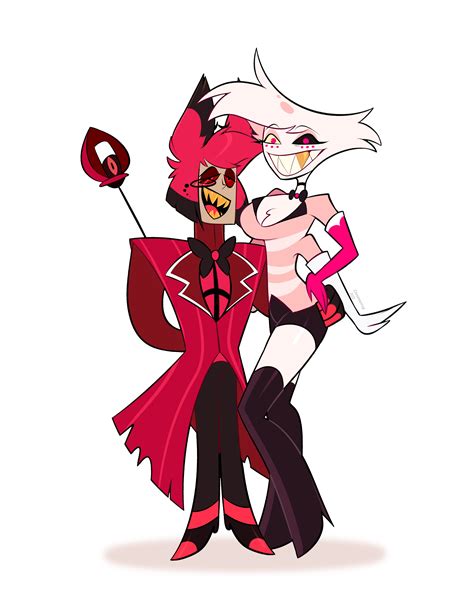 The Big Imageboard Tbib Absurd Res Alastor Hazbin Hotel Angel