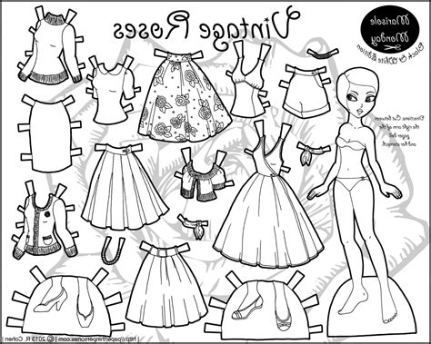 Free Printable Paper Dolls To Color