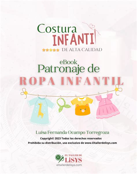 Ebook De Patronaje De Prendas Infantiles Luisa Fernanda Ocampo