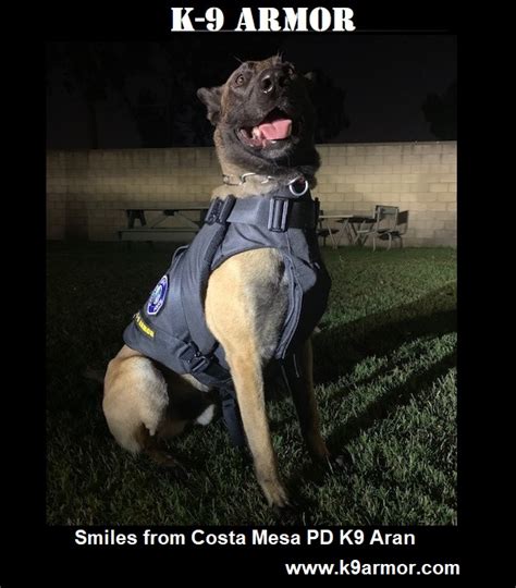 K9 Armor Accepts Donations To Give Free Bulletproof K9 Vests To Ca Law